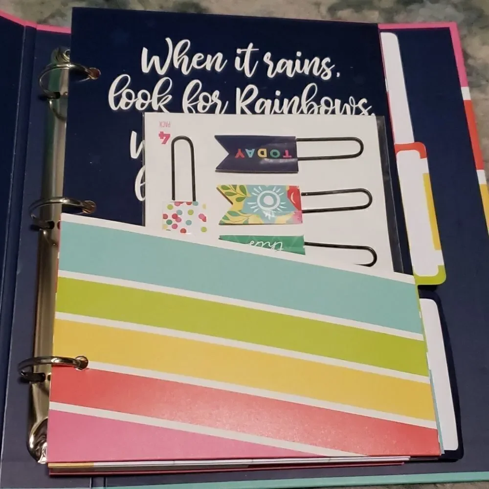 3 ring mini binder